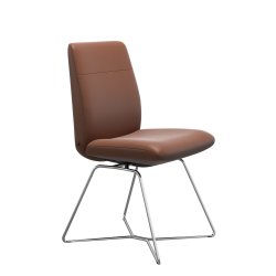 Stressless Chili Spisebord stol med Lav Ryg u/arm Str L D301 New Cognac