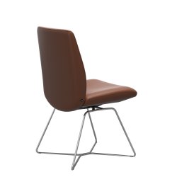 Stressless Chili Spisebord stol med Lav Ryg u/arm Str L D301 New Cognac