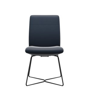 Stressless Chili Spisebord stol med Lav Ryg u/arm Str L D301 Oxford Blue