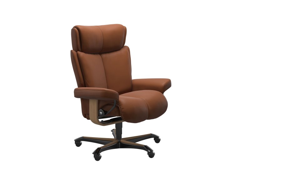 Stressless Magic Kontorstol New Cognac