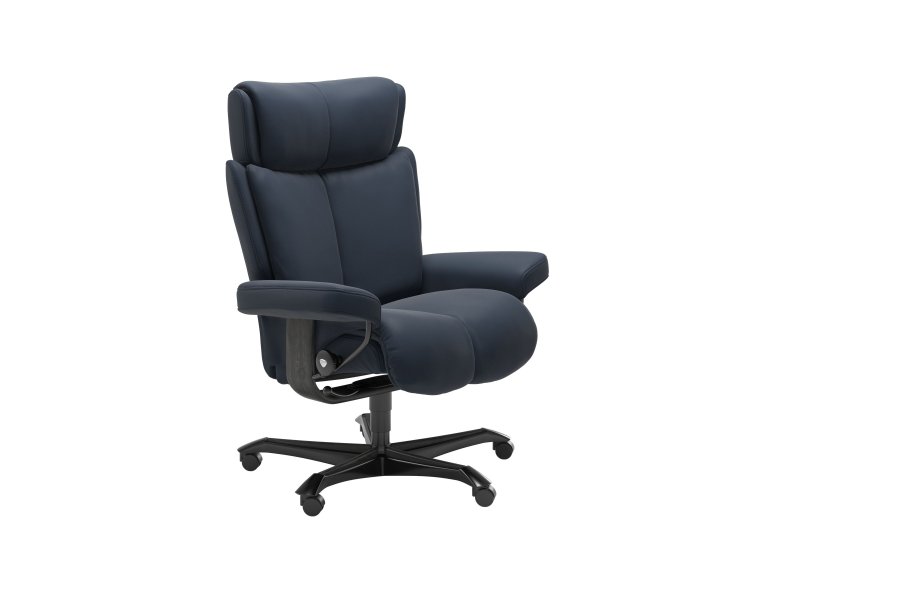 Stressless Magic Kontorstol Oxford Blue