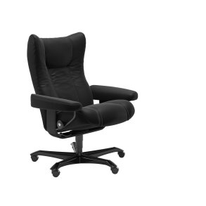 Stressless Wing Kontorstol Black