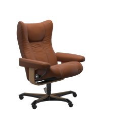 Stressless Wing Kontorstol New Cognac