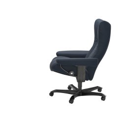 Stressless Wing Kontorstol Oxford Blue