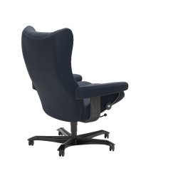 Stressless Wing Kontorstol Oxford Blue