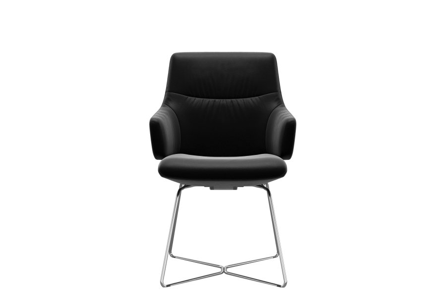 Stressless Mint Spisebord stol med Lav Ryg M/arm 301 Black