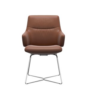 Stressless Mint Spisebord stol med Lav Ryg M/arm 301 New Cognac