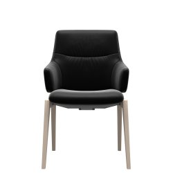 Stressless Mint Spisebord stol med Lav Ryg m/arm D101 Black
