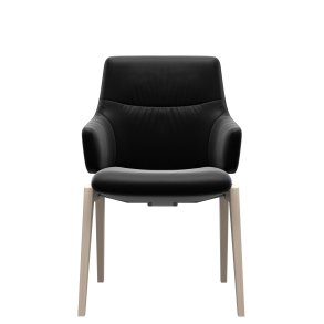 Stressless Mint Spisebord stol med Lav Ryg m/arm D101 Black