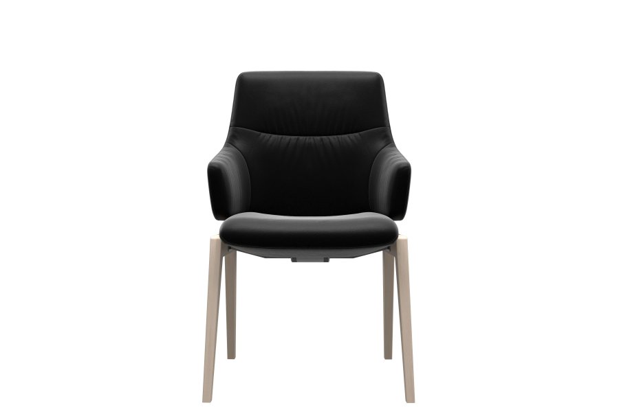 Stressless Mint Spisebord stol med Lav Ryg m/arm D101 Black