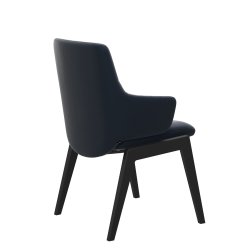 Stressless Mint Spisebord stol med Lav Ryg m/arm D101 Oxford Blue