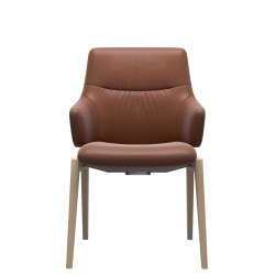 Stressless Mint Spisebord stol med Lav Ryg m/arm D101 New Cognac
