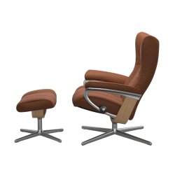 Stressless Wing - Cross stel | Paloma New cognac