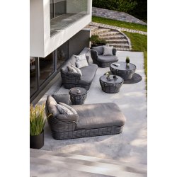 Basket daybed, inkl. Polster-Set