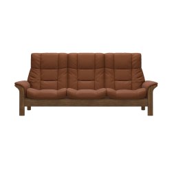 Stressless Buckingham 3 pers. sofa | Paloma New cognac