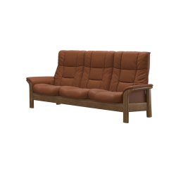 Stressless Buckingham 3 pers. sofa | Paloma New cognac