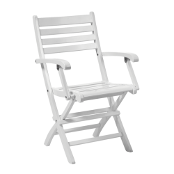 Butterfly Klapptisch mit 2 York Sthlen | Wei