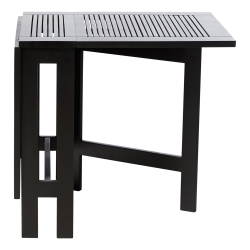 Butterfly Klapptisch mit 2 York Sthlen | Schwarz
