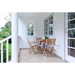 York foldebord med 2 York armstole | Teak