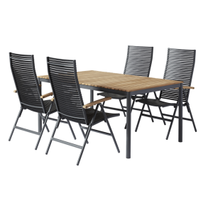 Mood Tisch mit 4 Mood Positionssthlen