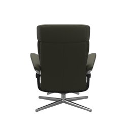 Stressless Erik + skammel - Cross stel | Paloma Dark olive
