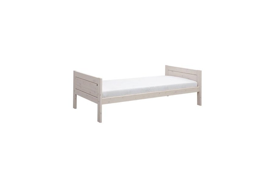 Einzelbett 90x200 cm Whitewash