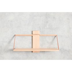 Wandregal mit Lederhalterungen | Andersen Furniture