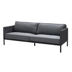 Encore 3-pers. sofa, Soft Rope Lava grey