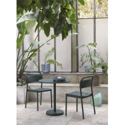 Linear Steel Side Chair