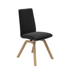 Stressless Chilli, lav ryg - str. M | Paloma Sort