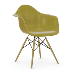 Eames DAW - stel i gylden ahorn