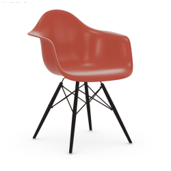 Eames DAW - Rahmen aus schwarzem Ahorn