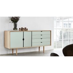 Andersen Furniture S6 Sknk i hvidolieret eg