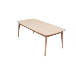 CAS 120 spisebord i eg med 1 x butterfly tillgsplade