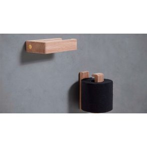 Toilettenpapierhalter - Eiche