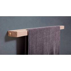 Handtuchhalter einzeln - Eiche