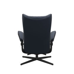 Stressless Wing - Cross stel | Paloma Oxford blue