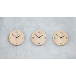 Wood Time Uhr